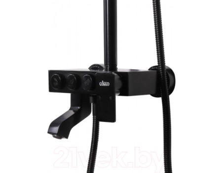 Душевая система Ekko E2405-8 (черный)