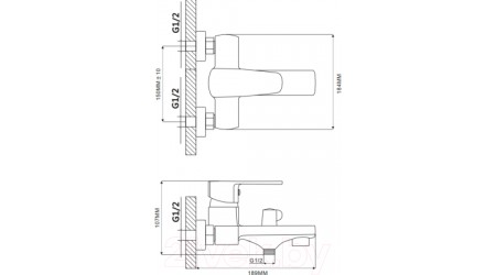 Смеситель Ekko E32303 