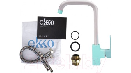 Смеситель Ekko E40303 (бирюзовый) 