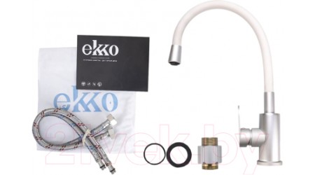 Смеситель Ekko E4263-7 (белый) 