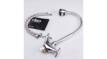 Смеситель Ekko E43731 (с гибким изливом) 