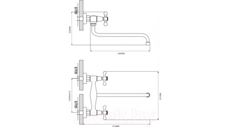 Смеситель Ekko E46019 