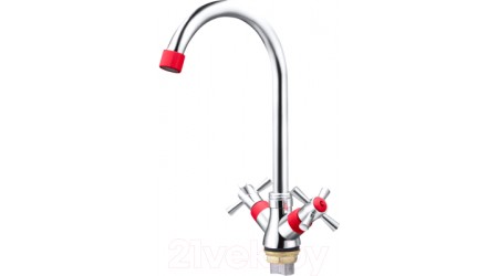 Смеситель Ekko E49118-10 (красный) 