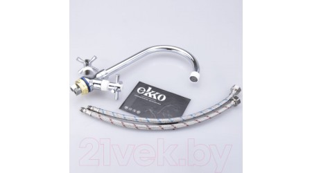 Смеситель Ekko E49118-7 (белый) 