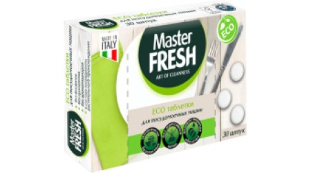 Таблетки для посудомоечных машин Master Fresh Eco (30шт)