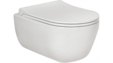 Унитаз подвесной Berges Ego Rimless 49 / 082111 (с сиденьем)