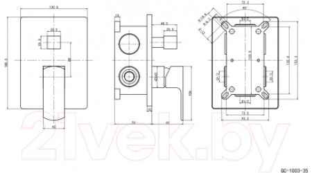 Смеситель Slovarm EH.3522.A1 
