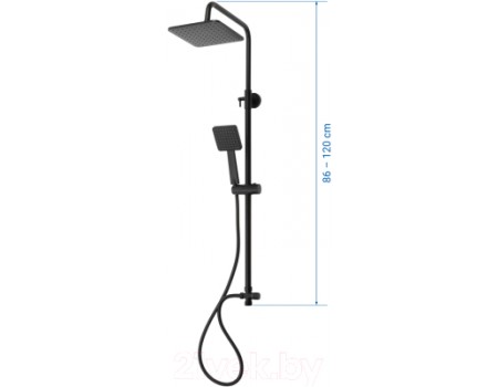 Душевая система Slovarm EH 3530_B (черный)