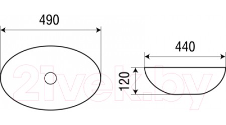 Умывальник WeltWasser Elbach 1025
