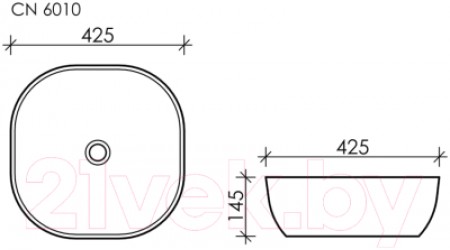 Умывальник Ceramica Nova Element CN6010