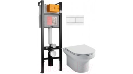 Унитаз подвесной с инсталляцией Jacob Delafon Elite E21755RU-00