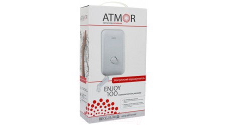 Электрический проточный водонагреватель Atmor Enjoy 100 5кВт (3705037/3520198)