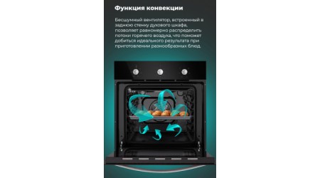 Электрический духовой шкаф Maunfeld EOEC.586B