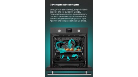 Электрический духовой шкаф Maunfeld EOEM.769SB