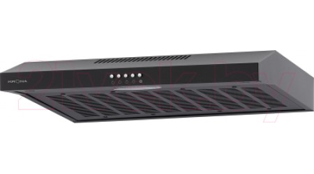 Вытяжка плоская Krona Ermina 600 black PB / КА-00001059
