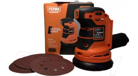 Эксцентриковая шлифовальная машина Ferm ESM1014