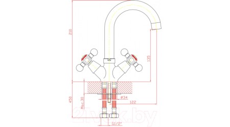 Смеситель Zollen Essen ES52420522 
