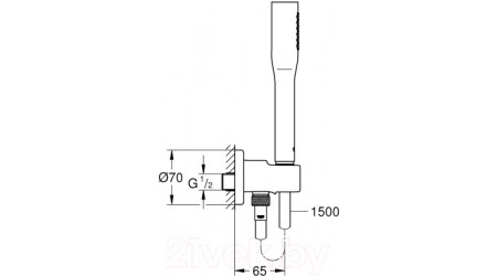 Душевой гарнитур GROHE Euphoria Cosmopolitan 26404000