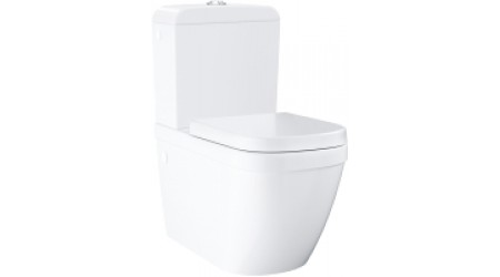 Унитаз напольный GROHE Euro 39338000 + 39332000 + 39330001 / 39462000