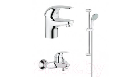 Комплект смесителей GROHE Euroeco 124428 