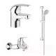 Комплект смесителей GROHE Euroeco 124428