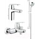 Комплект смесителей GROHE Eurosmart Cosmopolitan 121655