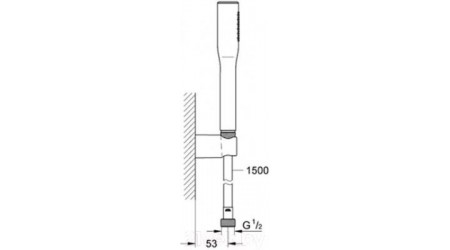 Душевой гарнитур GROHE Eurosmart Cosmopolitan 27369000
