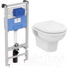 Унитаз подвесной с инсталляцией Ideal Standard Exacto X042601