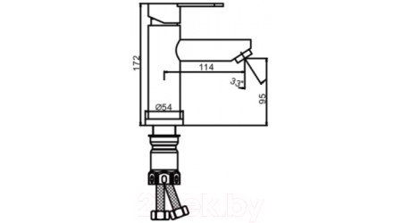 Смеситель Frap F10801 