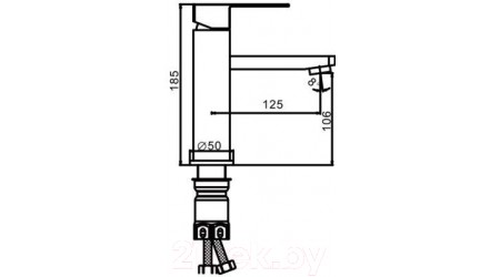 Смеситель Frap F10802 