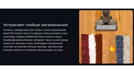 Вертикальный пылесос Atvel F16