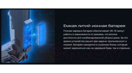 Вертикальный пылесос Atvel F16