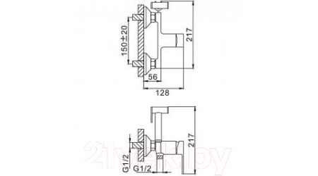 Смеситель Frap F2041 