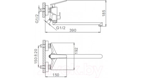 Смеситель Frap F2258 