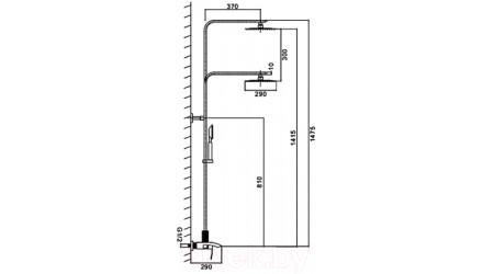 Душевая система Frap F24803