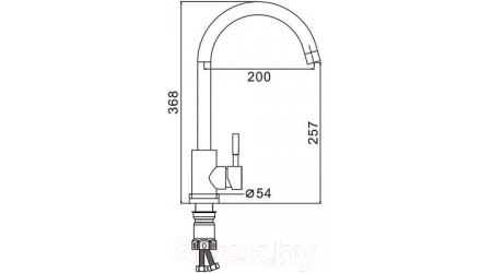 Смеситель Frap F40899-1 