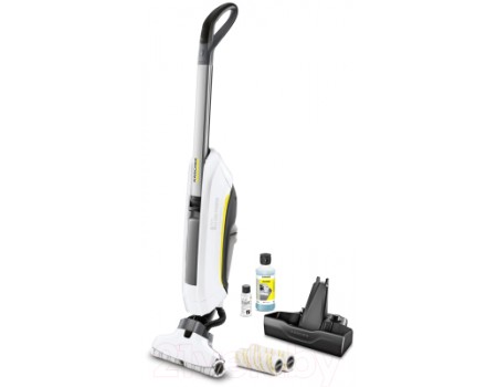 Электрошвабра Karcher FC 5 Cordless Premium / 1.055-660.0 (белый)