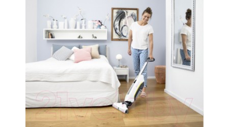 Электрошвабра Karcher FC 5 Cordless Premium / 1.055-660.0 (белый)