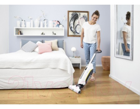 Электрошвабра Karcher FC 5 Cordless Premium / 1.055-660.0 (белый)