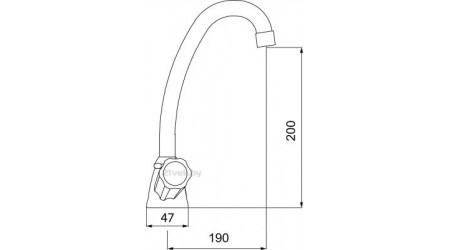 Смеситель Ferro Standard BST4 