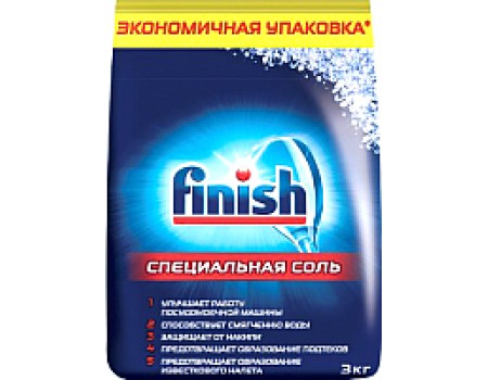 Соль для посудомоечных машин Finish Специальная (3кг)