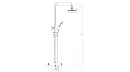 Душевая система Laveo Fino PL220OB