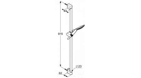 Душевой гарнитур Kludi Fizz 6764005-00