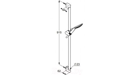 Душевой гарнитур Kludi Fizz 6764091-00