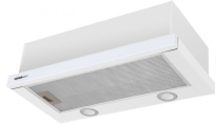 Вытяжка телескопическая HOMSair Flat 60 Glass (белый)