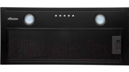 Вытяжка скрытая Konigin Flatbox Full 60 (черный)