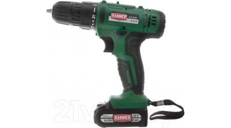 Аккумуляторная дрель-шуруповерт Hammer Flex ACD12BS (680327)