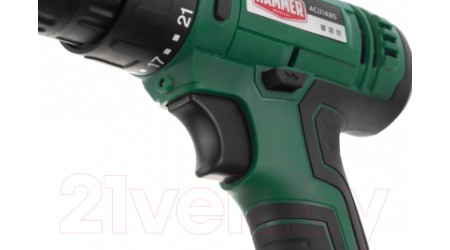 Аккумуляторная дрель-шуруповерт Hammer Flex ACD14BS (680328)