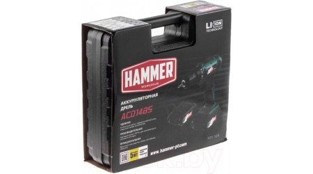 Аккумуляторная дрель-шуруповерт Hammer Flex ACD14BS (680328)