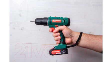 Аккумуляторная дрель-шуруповерт Hammer Flex ACD14BS (680328)